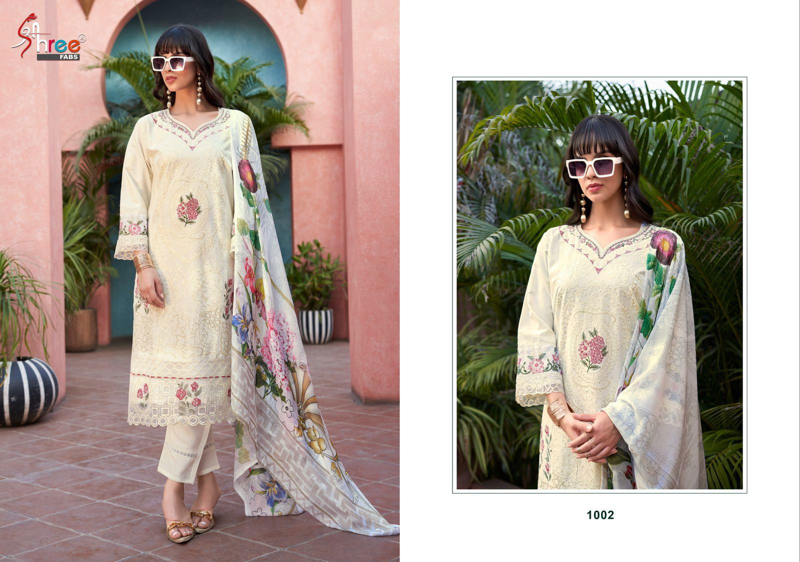 Zaira Lawn by Sadhana Cotton Digital Printed Dress Material Collection